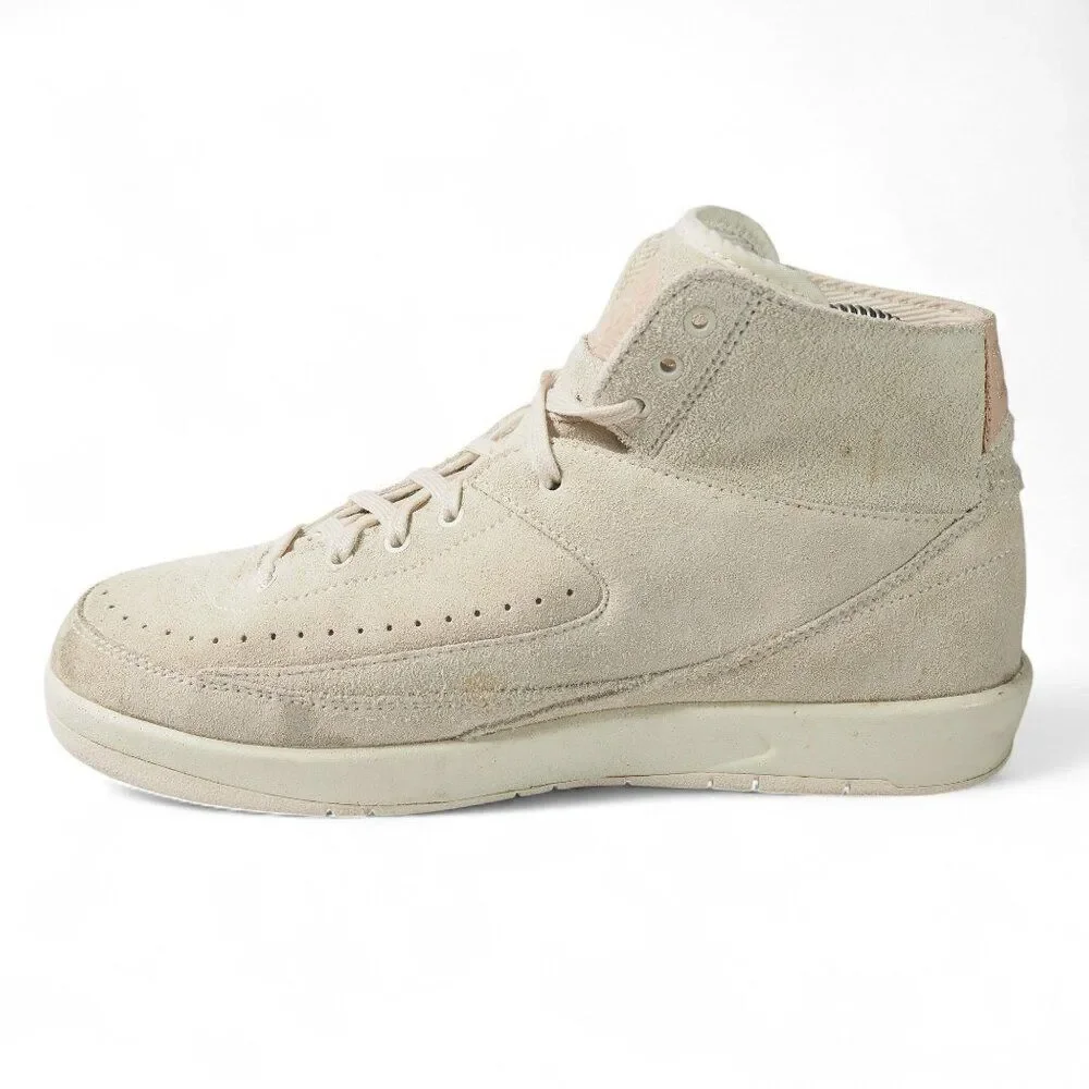 Air Jordan 2 Retro Deconstructed 'Sail' 897521-100‎ Men's 8 Lifestyle Sneakers